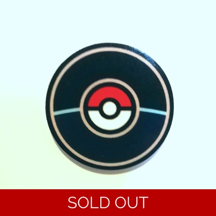 Pokemon Go logo pin badge Pokemon Go logo pin badge